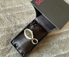 Brand new Seksy watch, silver and black