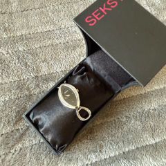 Brand new Seksy watch, silver and black