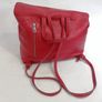 Beautiful Red Leather Backpack Image 3