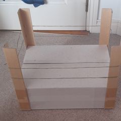 Homemade wrestling ring