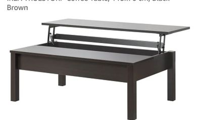 Coffee table with storage