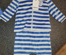 Cosy fleece Baby tracksuit BNWT 0-3mths