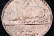 [#302] - Ireland 1942 | Irish 1/2d | Irish Half Penny | Sow | KM.10 | UNC