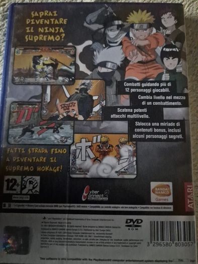 Naruto Ultimate Ninja PlayStation2 Ps2 Games Original