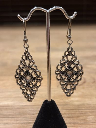 Vintage Scroll Earrings