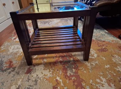 glass table