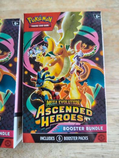 Pokemon Tcg Mega Evolution Ascended Heroes Booster Bundle X2