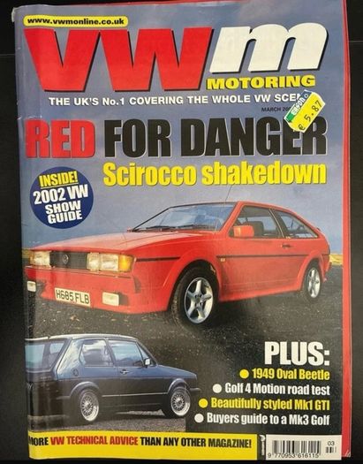 VW VWM Motoring and World Sports Cars Magazines