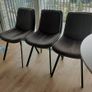 dinning table and 3 Chairs Image 4