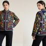 Velvet Embroidered Suzani Jacket Image 7