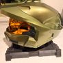 Halo 3 master chief helmet and stand Image 3