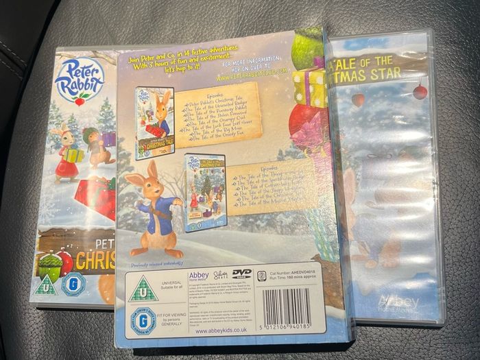 Peter Rabbit Christmas tales 2 DVD set