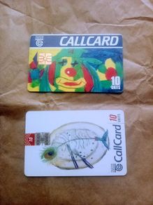 Callcards: 1994 & 1998 (postage included)