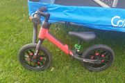 QPlay Spark 12-Inch Kids Balance Bike with Wheel Lights