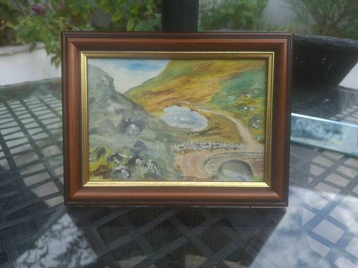 Charming signed Oil Painting of the Gap of Dunloe Co. Kerry