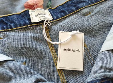 Asphaltgold denim mens shorts.