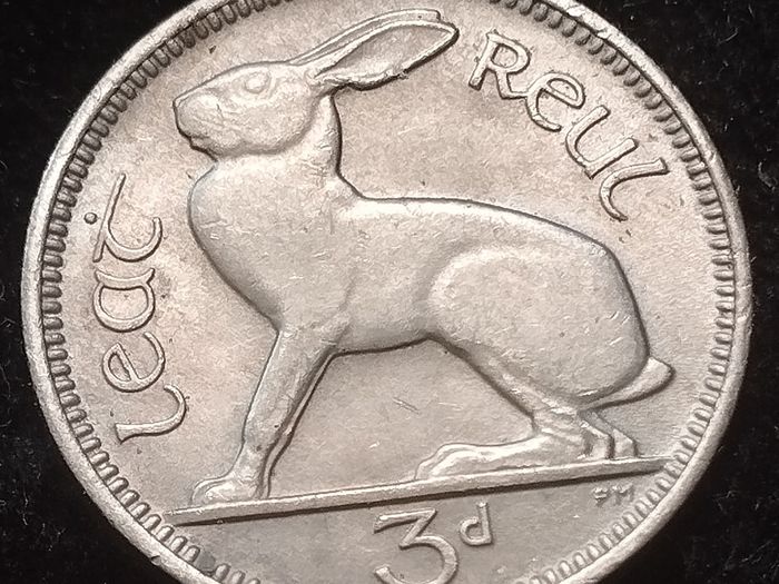 Ireland - 1953 - 3 Pence - AU - KM.12a - [2408]