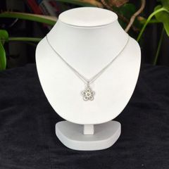 John Rocha Designer 925 Sterling Silver Flower Pendant Necklace 5.15g