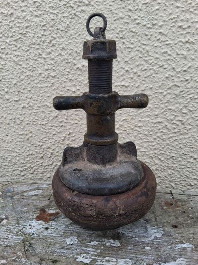 Antique Victorian patented Pipe Testing Plug