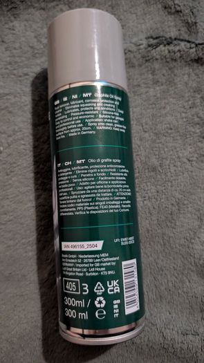 Graphite Oil Spray 300 ml