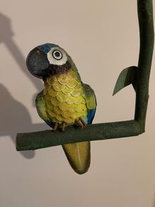 Handmade bird parrot