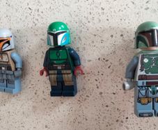 LEGO Star Wars Mandalorian-style minifigures