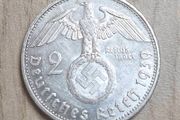1939 Germany 2 Reichsmark Paul von Hindenburg