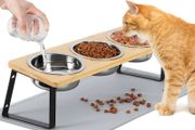 Cat Bowls 3PCS Stainless Steel with Stand
