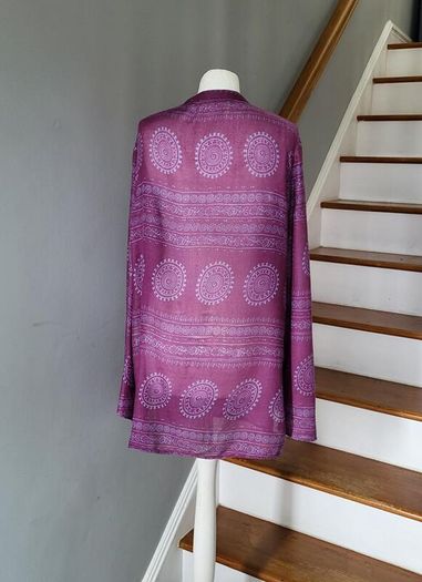 Pull & Bear purple shirt, Size L
