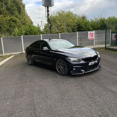 BMW 420d blue black