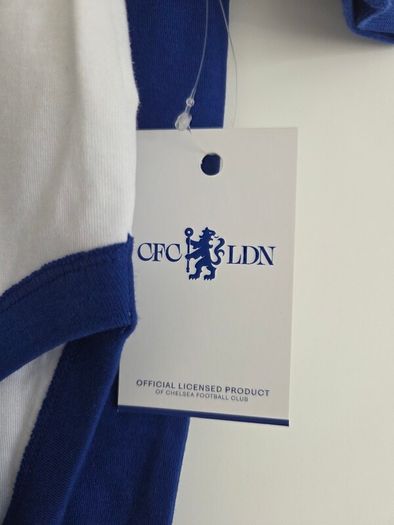 0-1m, Brand-New Official Chelsea FC Baby Starter Set (3 Piece) - Primark Baby