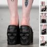 KILLSTAR doom platform sandal sliders Image 2