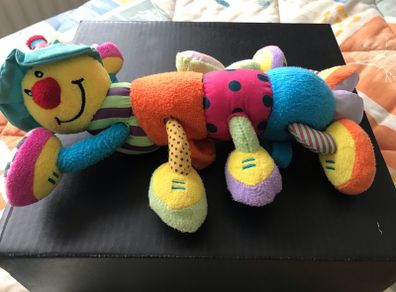 ELC multi coloured toy caterpillar