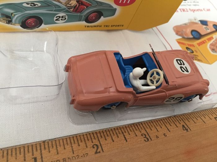 Corgi. Model 111. Triumph TR2 Sports. Excellent condition.