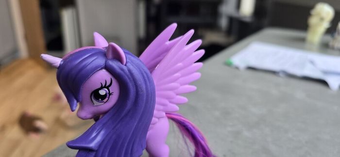 Princess Twilight Sparkle Vinyl (missing gem) Equestria Girls Plaid Design Brushable Tail MLP G4 My Little Pony