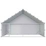Chicken Coop with Roof Silver 300 x 200 x 190 cm Image 6