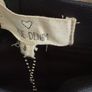 navy wax look joggers for slim girl size xs Image 4