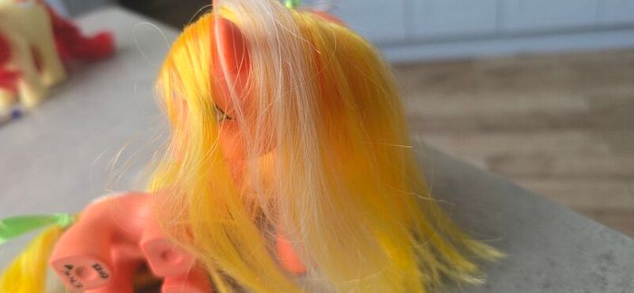 Mammy and Son Custom Lighting Mountain Boy Ponies using MLP G1 Base My Little Pony
