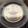 Ireland 2000 Silver Proof 1 Pound Millennium Coin in Original Holder with COA Image 3