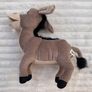 Shrek 2 Donkey Plush Stuffed Animal DreamWorks  2004 approx. 11" Used Please see photos Image 2