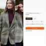 Blarney Woollen Mills - Women 100% Wool Tweed Blazer - Size M UK 12 - BNWT RRP 219 Image 2