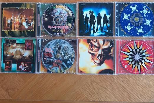 Iron Maiden Cd Lot