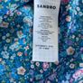 sandro silk blouse Image 4