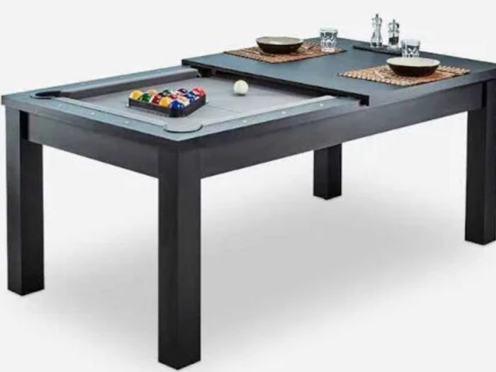 Convertible billiards table