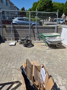 scrap metal/builders fence