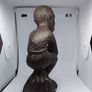Pair of Vintage Handcarved Wooden African Tribal Figures ( Male ) Image 5