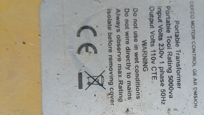 Portable transformer