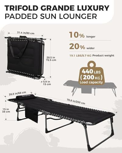 Padded Sun Loungers
