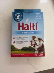 Halti size 2/ viszla or German pointer size