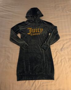 12-13years, Bnwot Juicy Couture Velour Hoodie Dress